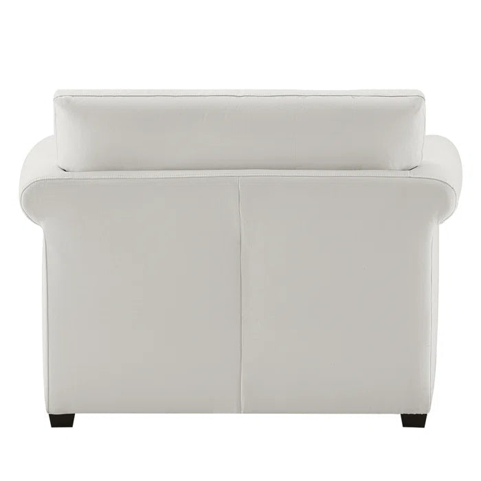 Shyon  49.5'' Wide Upholstered Armchair With Round Arms