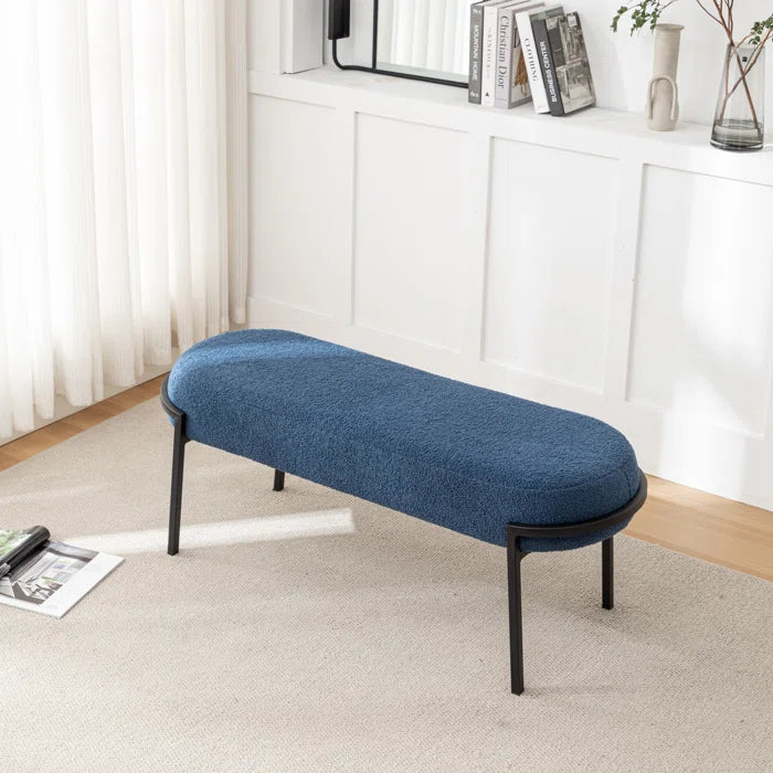 Oairty Polyester Upholstered Bench - Wooden Bazar