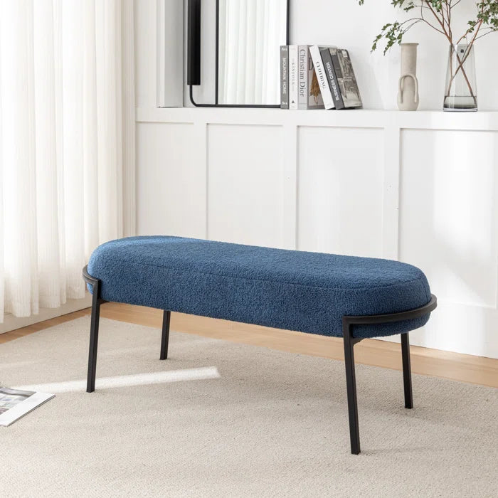 Oairty Polyester Upholstered Bench - Wooden Bazar