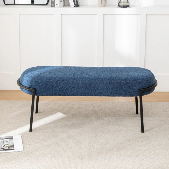 Oairty Polyester Upholstered Bench - Wooden Bazar