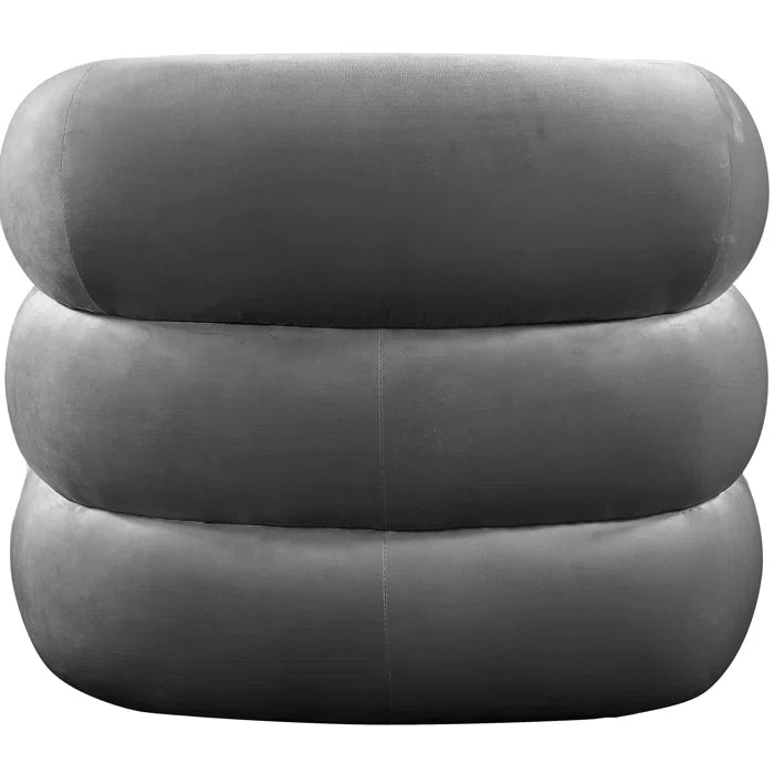 Luxurious Velvet Armchair With Comfortable Seating for Modern Interiors