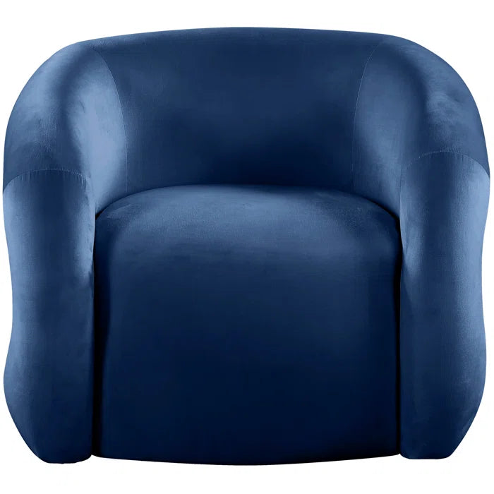 Luxurious Velvet Armchair With Comfortable Seating for Modern Interiors