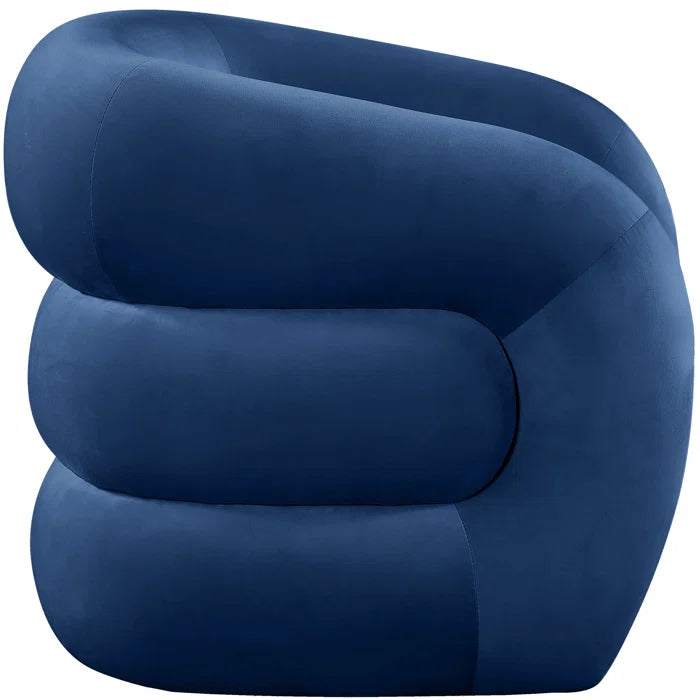 Luxurious Velvet Armchair With Comfortable Seating for Modern Interiors