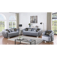 Jovelo Velvet Living Room Luxury Sofa Set