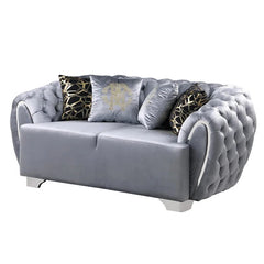 Jovelo Velvet Living Room Luxury Sofa Set