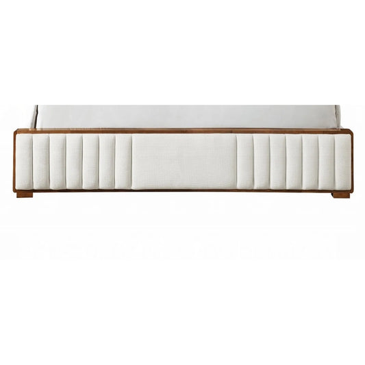 Jenifer Upholstered Footboard - Wooden Bazar
