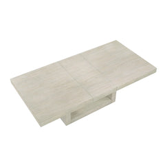 Hiken Extendable Solid Wood Base Dining Table - Wooden bazar
