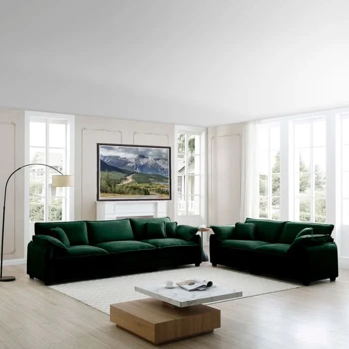 Kaorukoz Family Sofa Set Deep Seat Sofa, Warm Sofa For Home Cinema