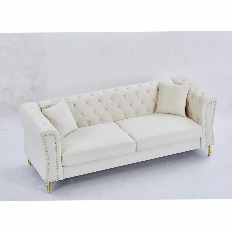 Karanaz 2 - Piece Velvet Living Room Luxury Sofa  Set