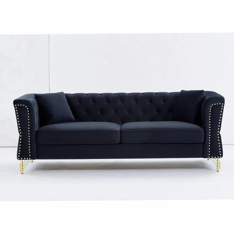 Karanaz 2 - Piece Velvet Living Room Luxury Sofa  Set