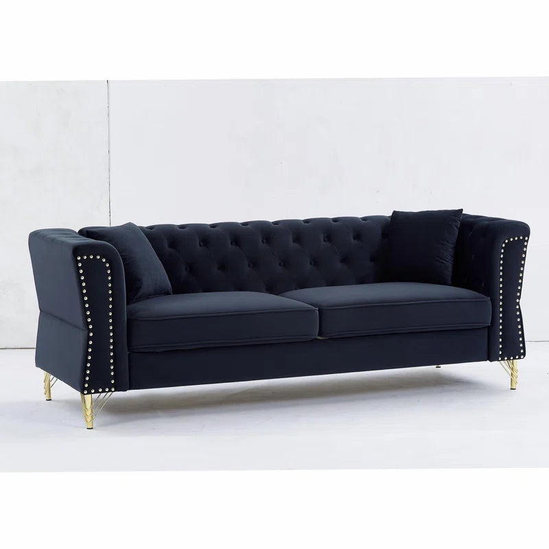 Karanaz 2 - Piece Velvet Living Room Luxury Sofa  Set