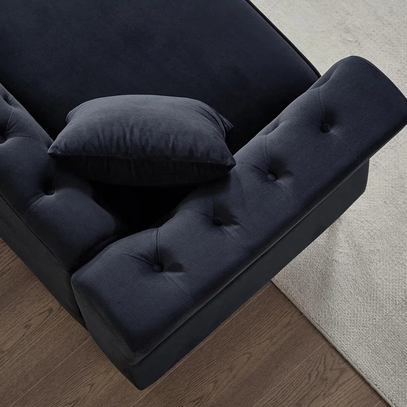 Karanaz 2 - Piece Velvet Living Room Luxury Sofa  Set