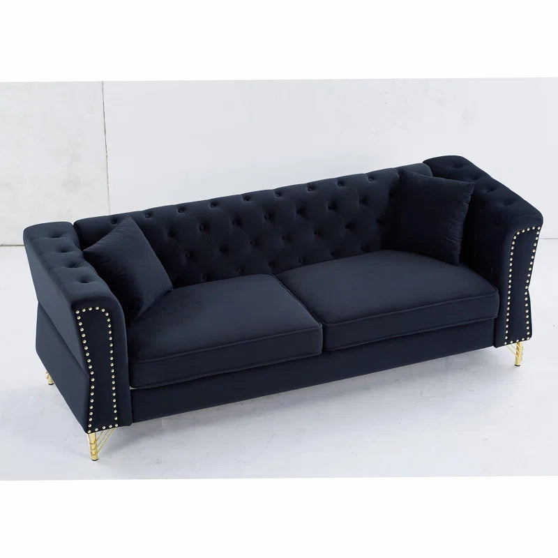 Karanaz 2 - Piece Velvet Living Room Luxury Sofa  Set