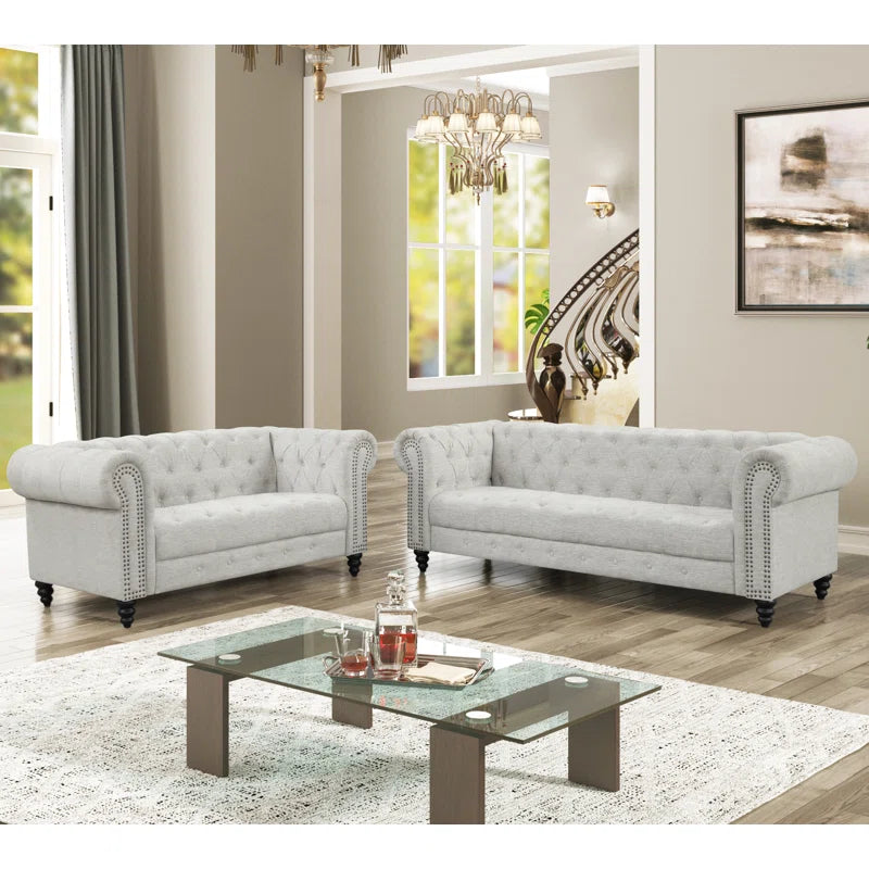 Kariz 2 - Piece Living Room Luxury Sofa Set