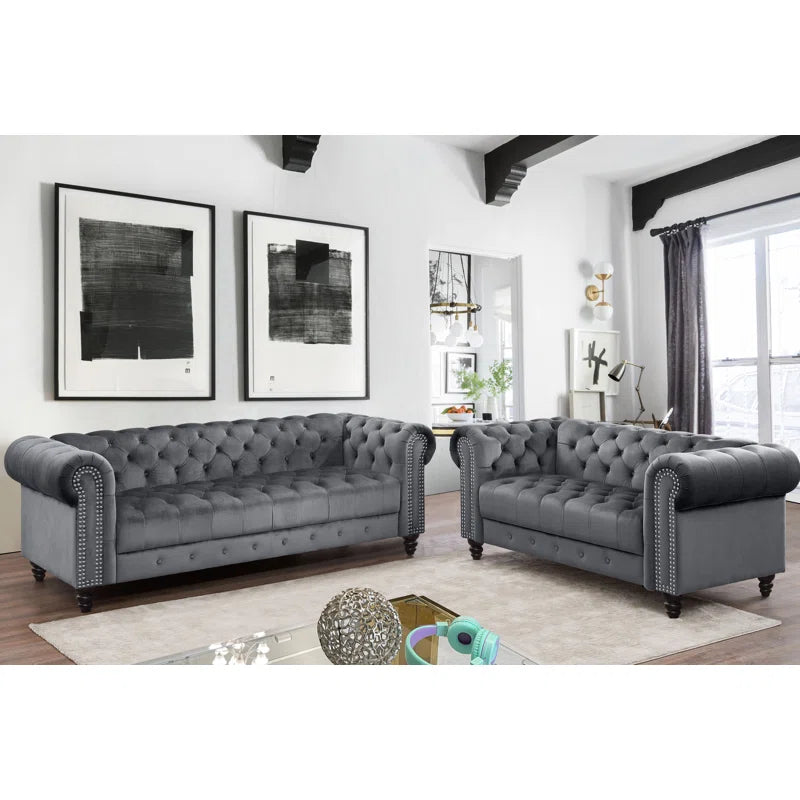 Kariz 2 - Piece Living Room Luxury Sofa Set