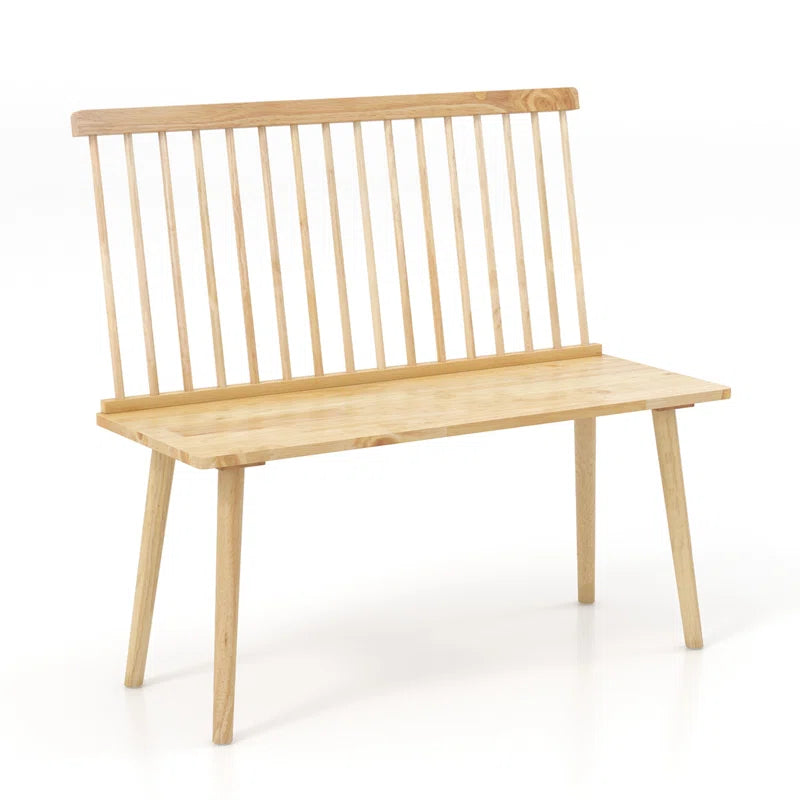 Cersitipie Solid Wood Bench - Wooden Bazar