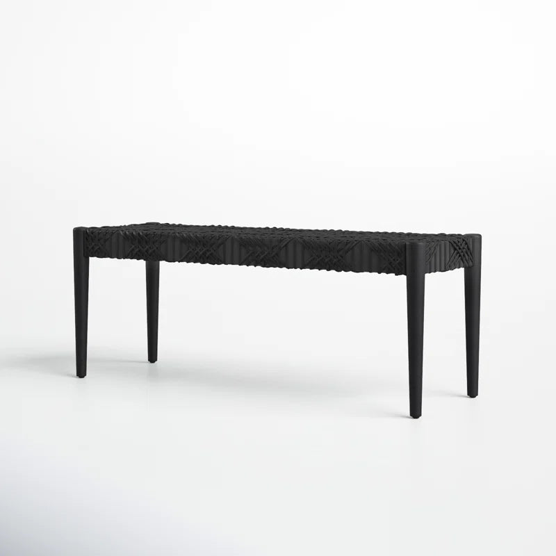 Shehnaak Artisan Carved Bench - Wooden Bazar