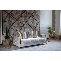 Keivino 2 - Piece Living Room Luxury Sofa Set