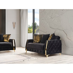 Keivino 2 - Piece Living Room Luxury Sofa Set