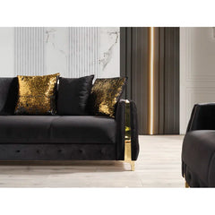 Keivino 2 - Piece Living Room Luxury Sofa Set