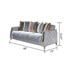 Keivino 2 - Piece Living Room Luxury Sofa Set