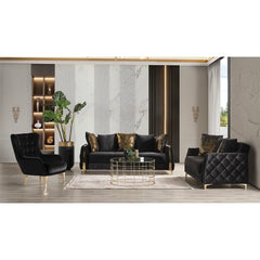 Keivino 3 - Piece Living Room Luxury Sofa Set