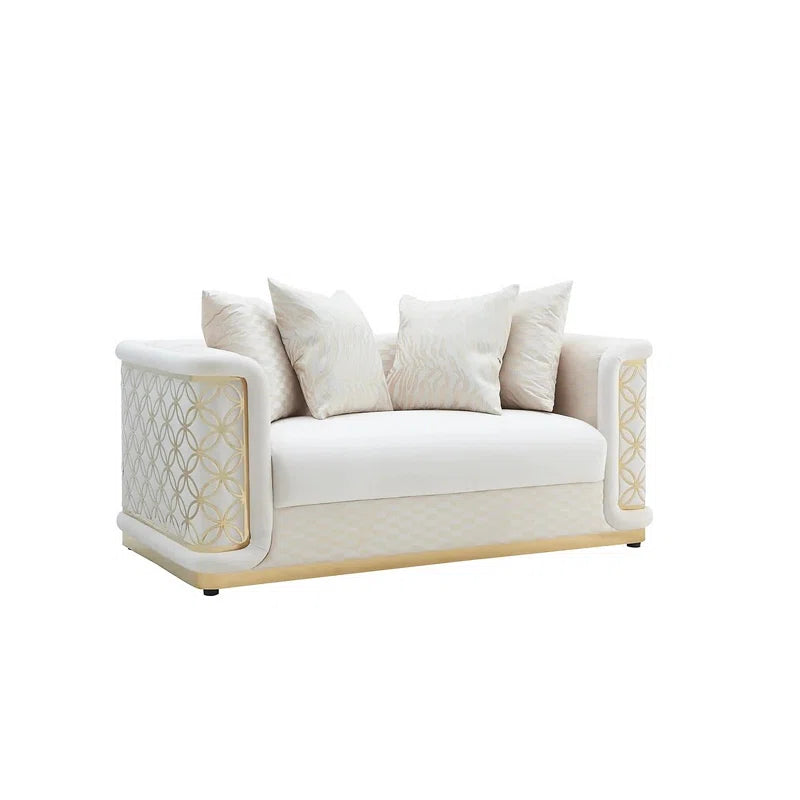 Kinieshaz 2 - Piece Living Room Set Luxury Sofa Set