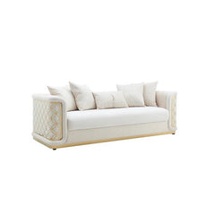 Kinieshaz 2 - Piece Living Room Set Luxury Sofa Set