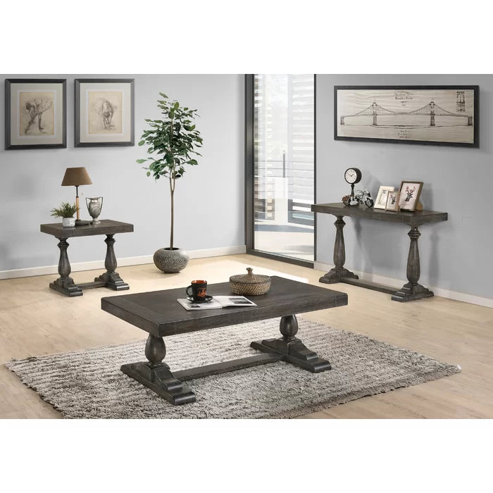 Kowal 50" Solid Wood Console Table - Wooden Bazar
