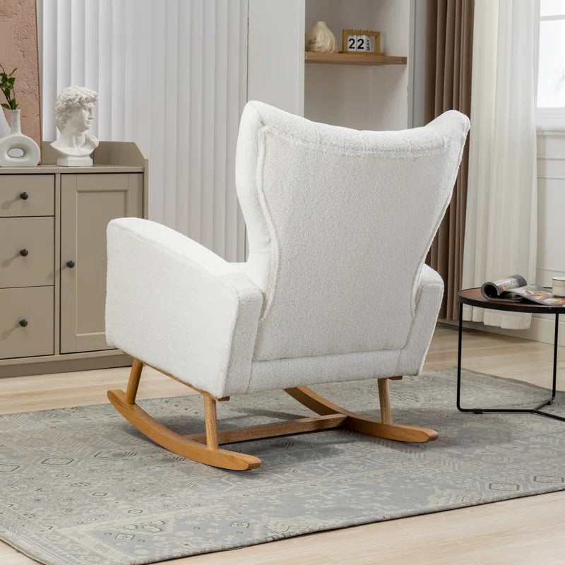 Festyy Rocking Chair for Modern Living - Wooden Bazar