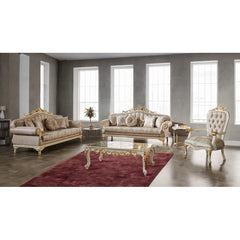 Kriyansho 4 - Piece Living Room Luxury Sofa Set