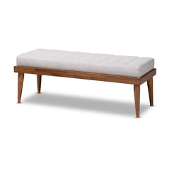 Ioastere Polyester Upholstered Bench - Wooden Bazar