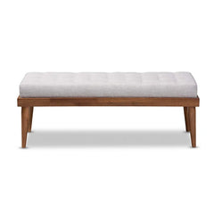Ioastere Polyester Upholstered Bench - Wooden Bazar