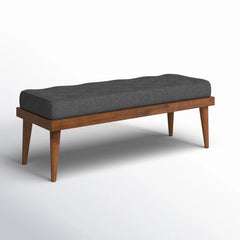 Ioastere Polyester Upholstered Bench - Wooden Bazar