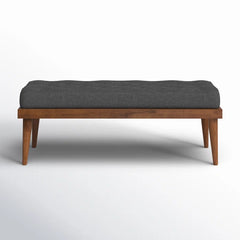 Ioastere Polyester Upholstered Bench - Wooden Bazar