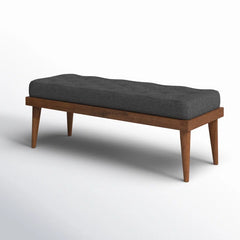 Ioastere Polyester Upholstered Bench - Wooden Bazar