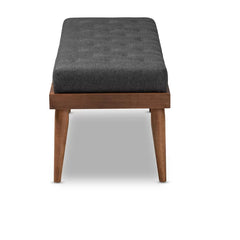 Ioastere Polyester Upholstered Bench - Wooden Bazar