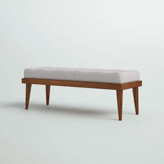 Ioastere Polyester Upholstered Bench - Wooden Bazar