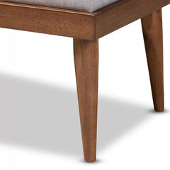 Ioastere Polyester Upholstered Bench - Wooden Bazar