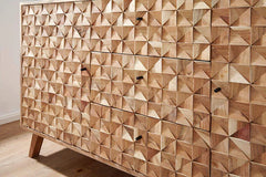 Zinn Solid Wood Sideboard - Wooden bazar