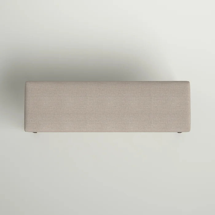 Vazleat Linen Upholstered Bench - Wooden Bazar