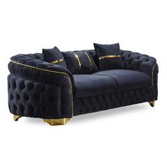 Lareanz 2 - Piece Velvet Living Room Set Luxury Sofa