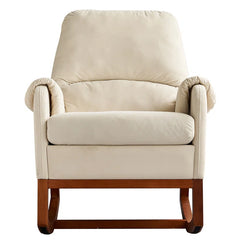 Lio Oversized Upholstered Rocking Chair with Plush Cushioning for Ultimate Comfort