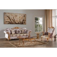 Larnez 3 - Piece Velvet Living Room Set Luxury Sofa Set