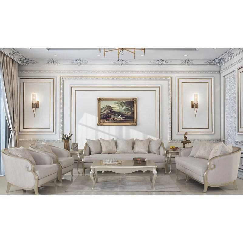 Lathanielz Sofa and Loveseat Set Luxury Sofa Set