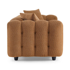 Lenzi Modern Square Arms Chesterfield Sofa - WoodenBazar