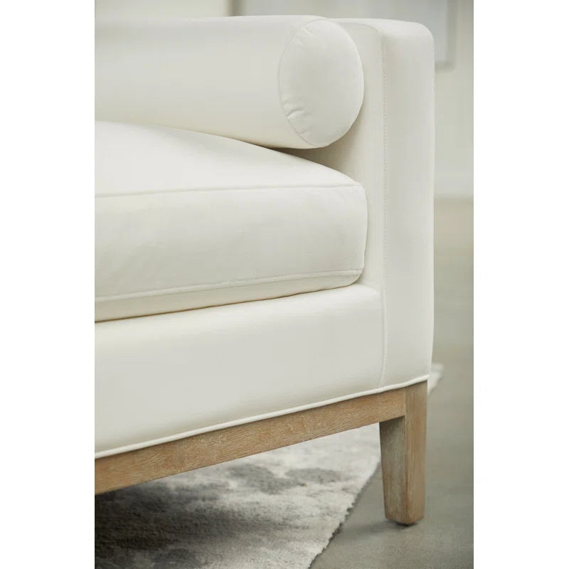 Jazkwich Fabric Upholstered Bench - Wooden bazar