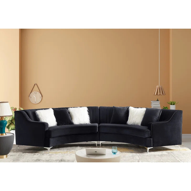 Leupoldz 2 - Piece Living Room Set Luxury Sofa Set