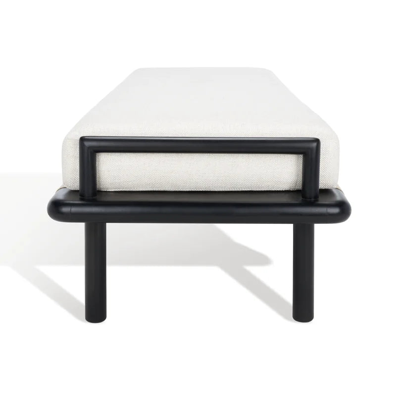 Kasben Blend Upholstered Bench - Wooden Bazar