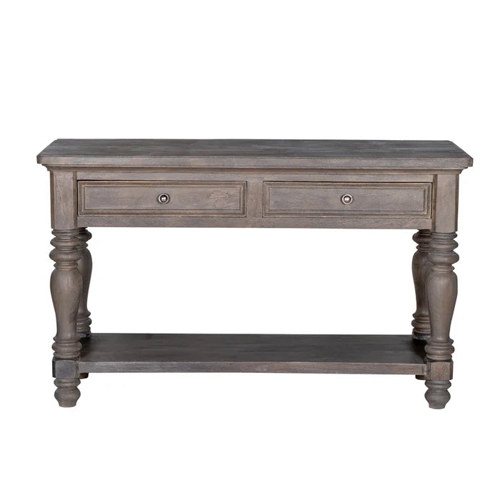 Lineville 50" Solid Wood Console Table - Wooden Bazar